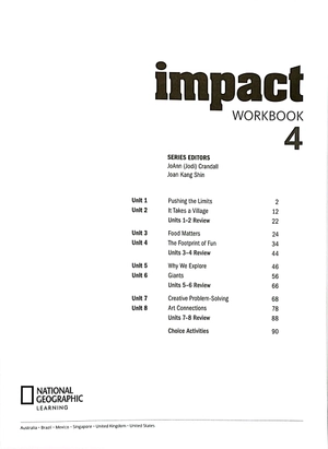 bộ impact british english 4: workbook - Ảnh 3