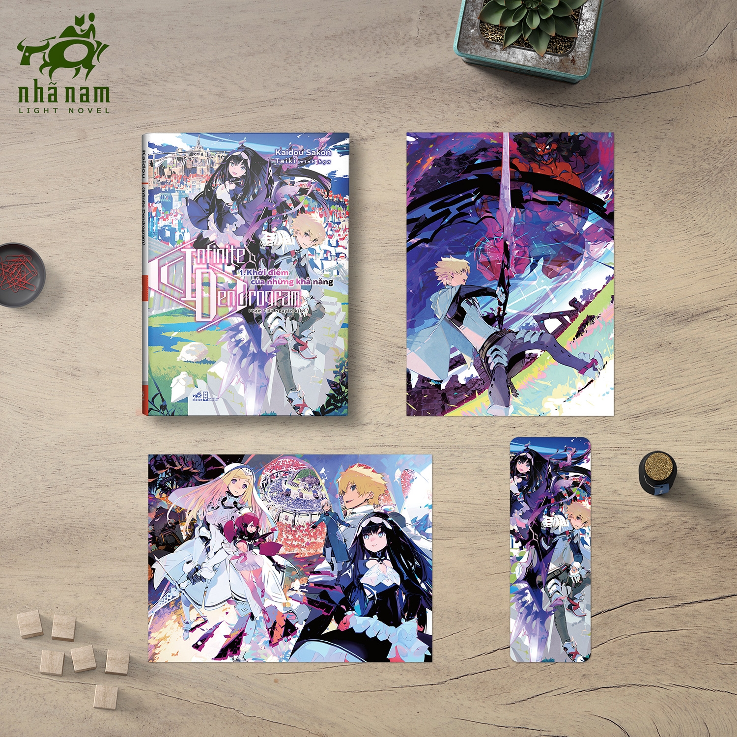bộ infinite dendrogram - tập 1: khởi điểm của những khả năng - tặng kèm 1 bookmark + 2 postcard - Ảnh 3