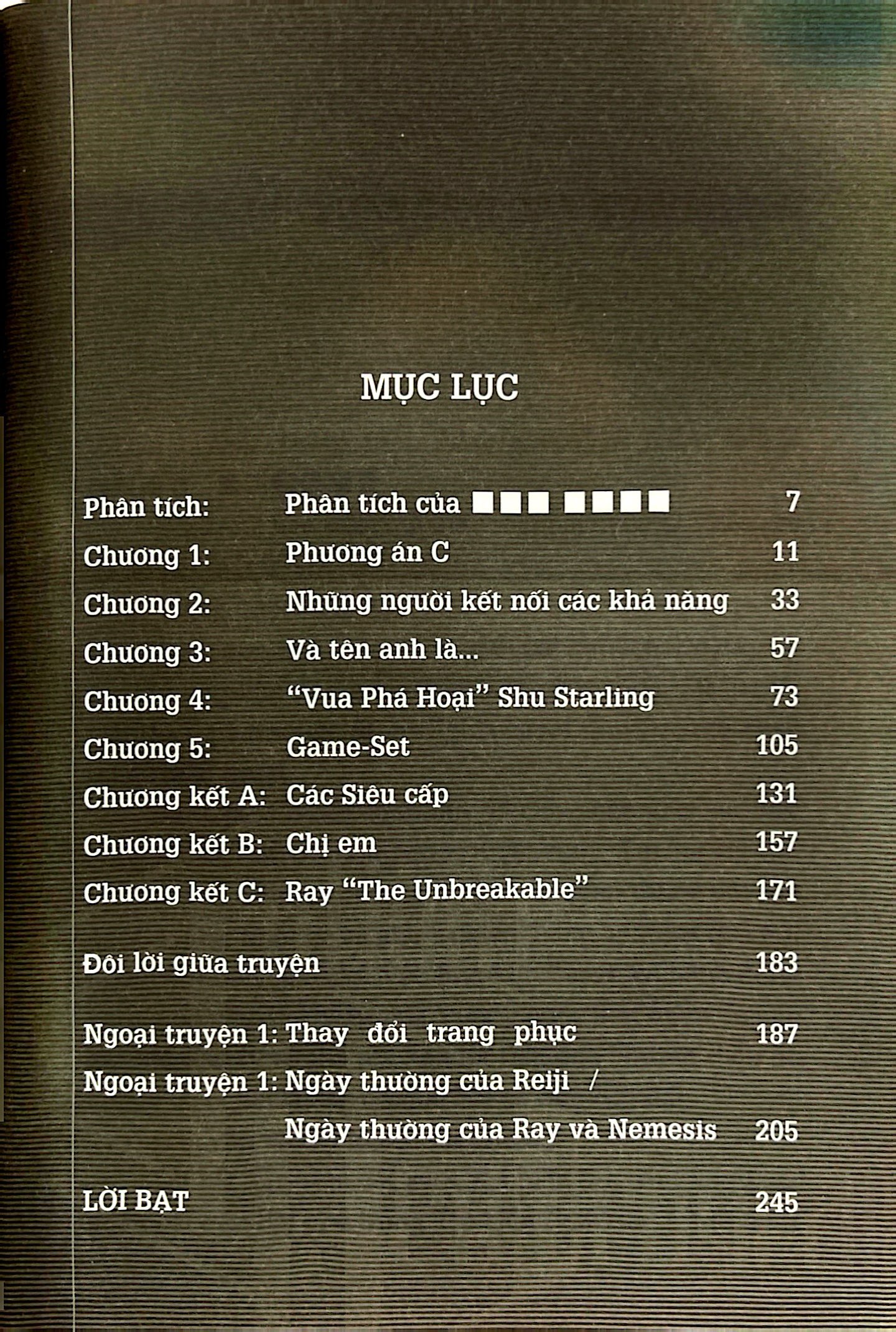 bộ infinite dendrogram - tập 5 - những người kết nối các khả năng - Ảnh 4