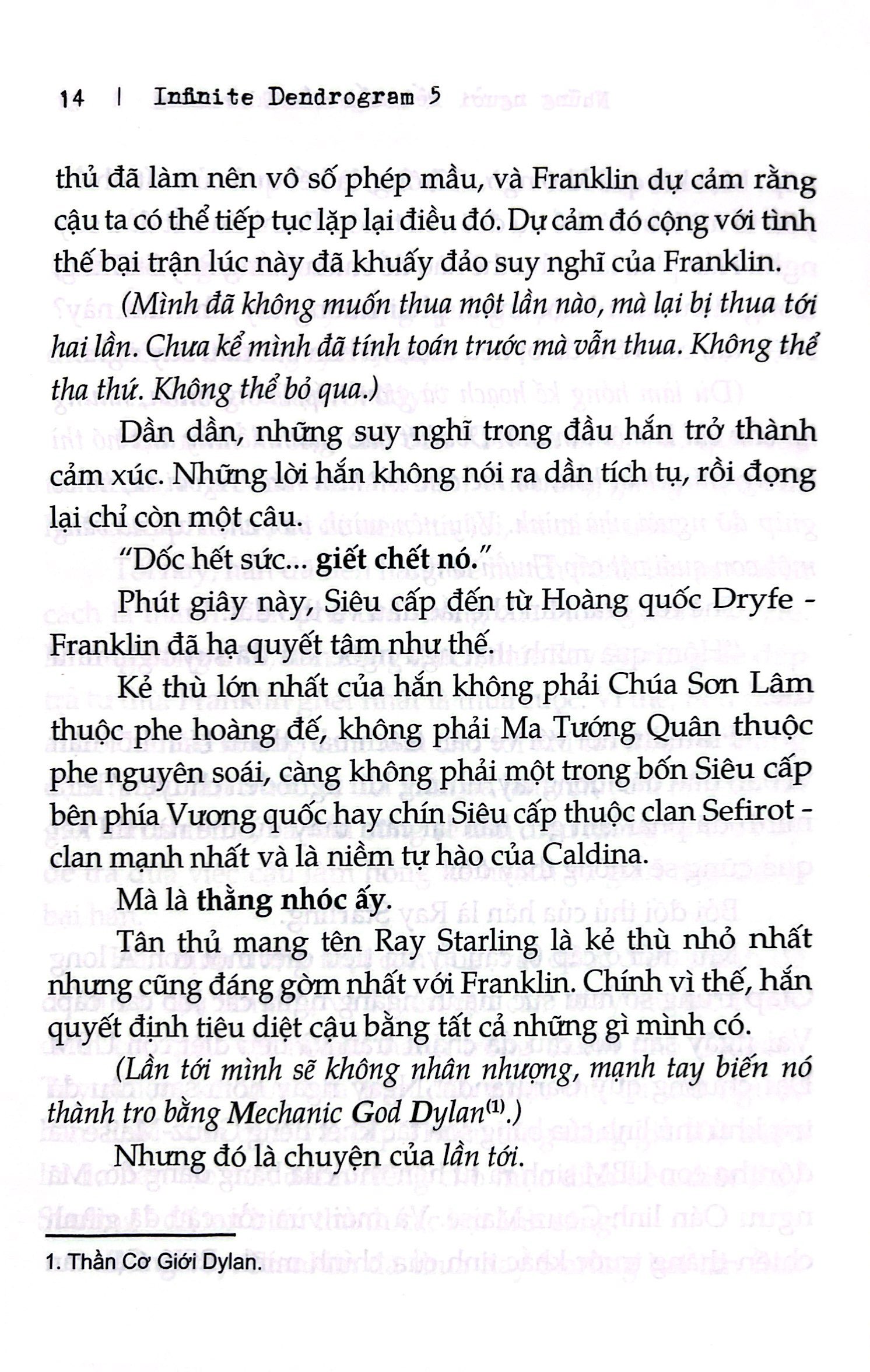 bộ infinite dendrogram - tập 5 - những người kết nối các khả năng - Ảnh 8