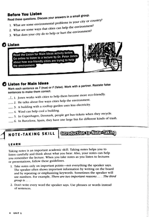 bộ inside listening and speaking 1 student book - Ảnh 5