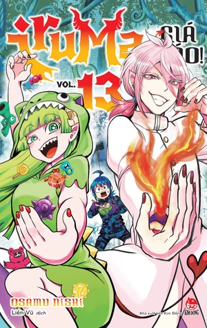 bộ iruma giá đáo! - tập 13 - tặng kèm postcard - Ảnh 3