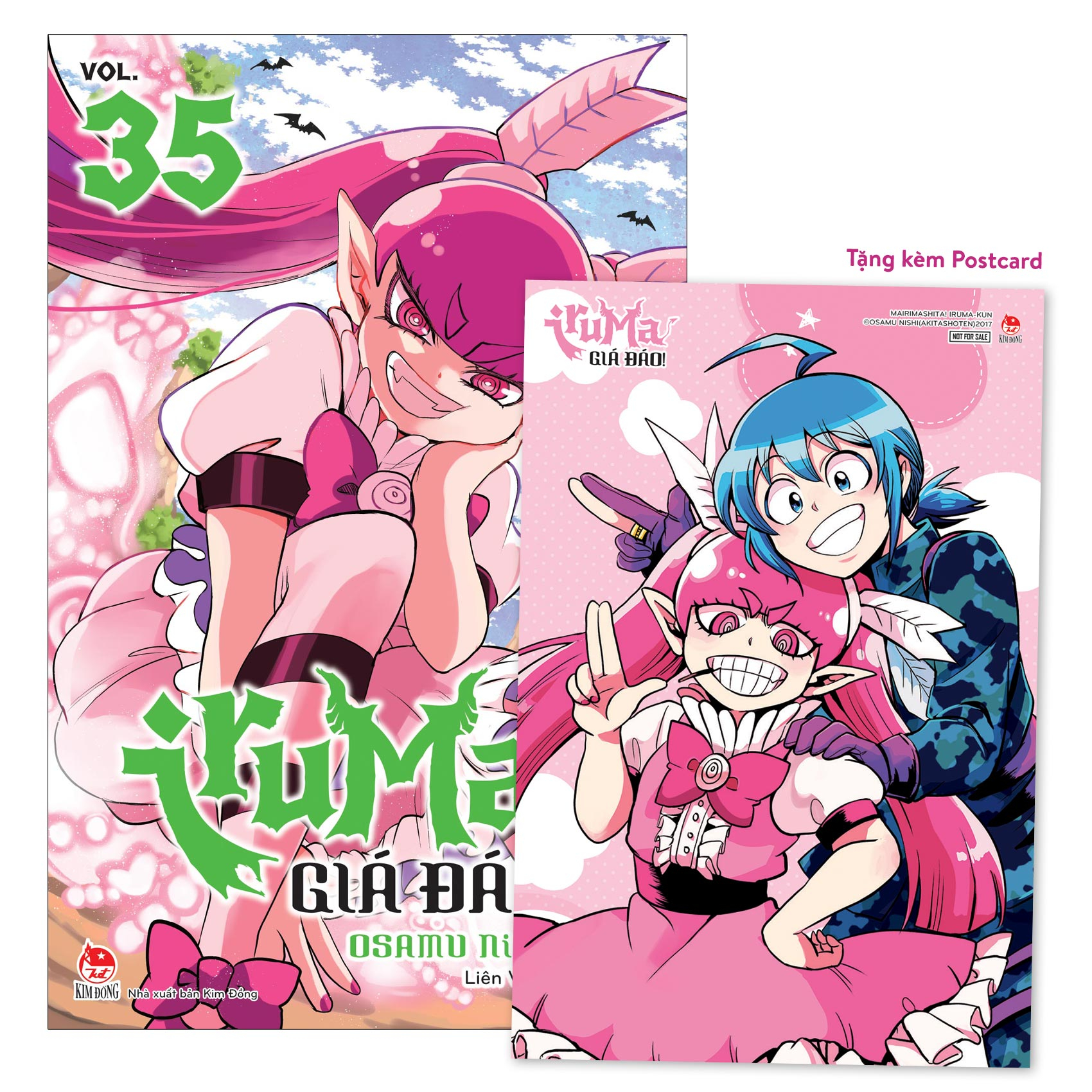 Bộ Iruma Giá Đáo! - Tập 35 - Tặng Kèm Postcard - Ảnh 2