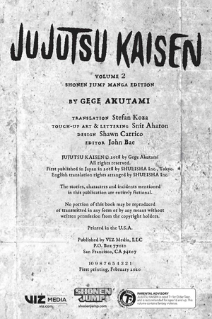 bộ jujutsu kaisen 2 (english edition) - Ảnh 4