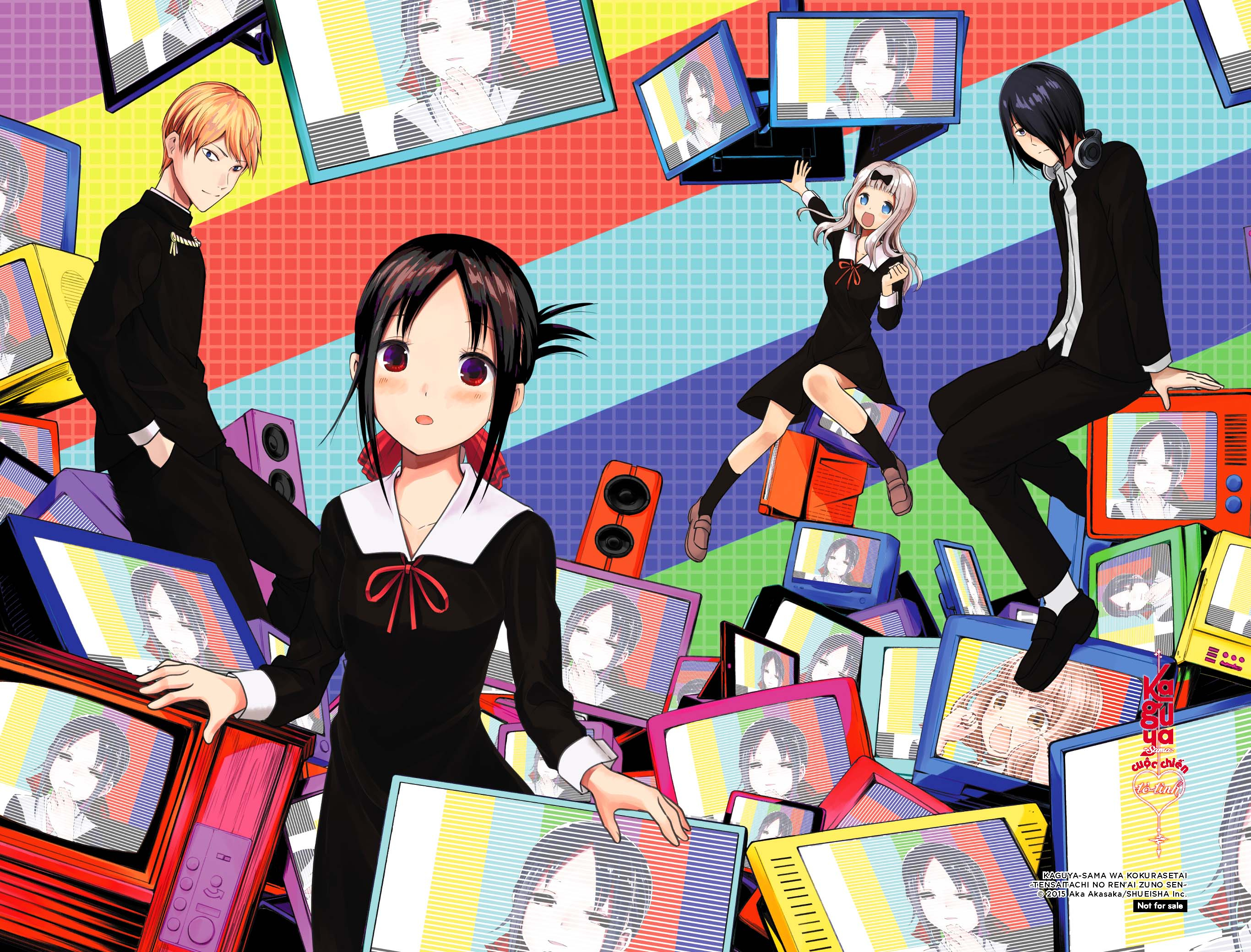 bộ kaguya-sama - cuộc chiến tỏ tình - tập 15 - tặng kèm time table - Ảnh 3