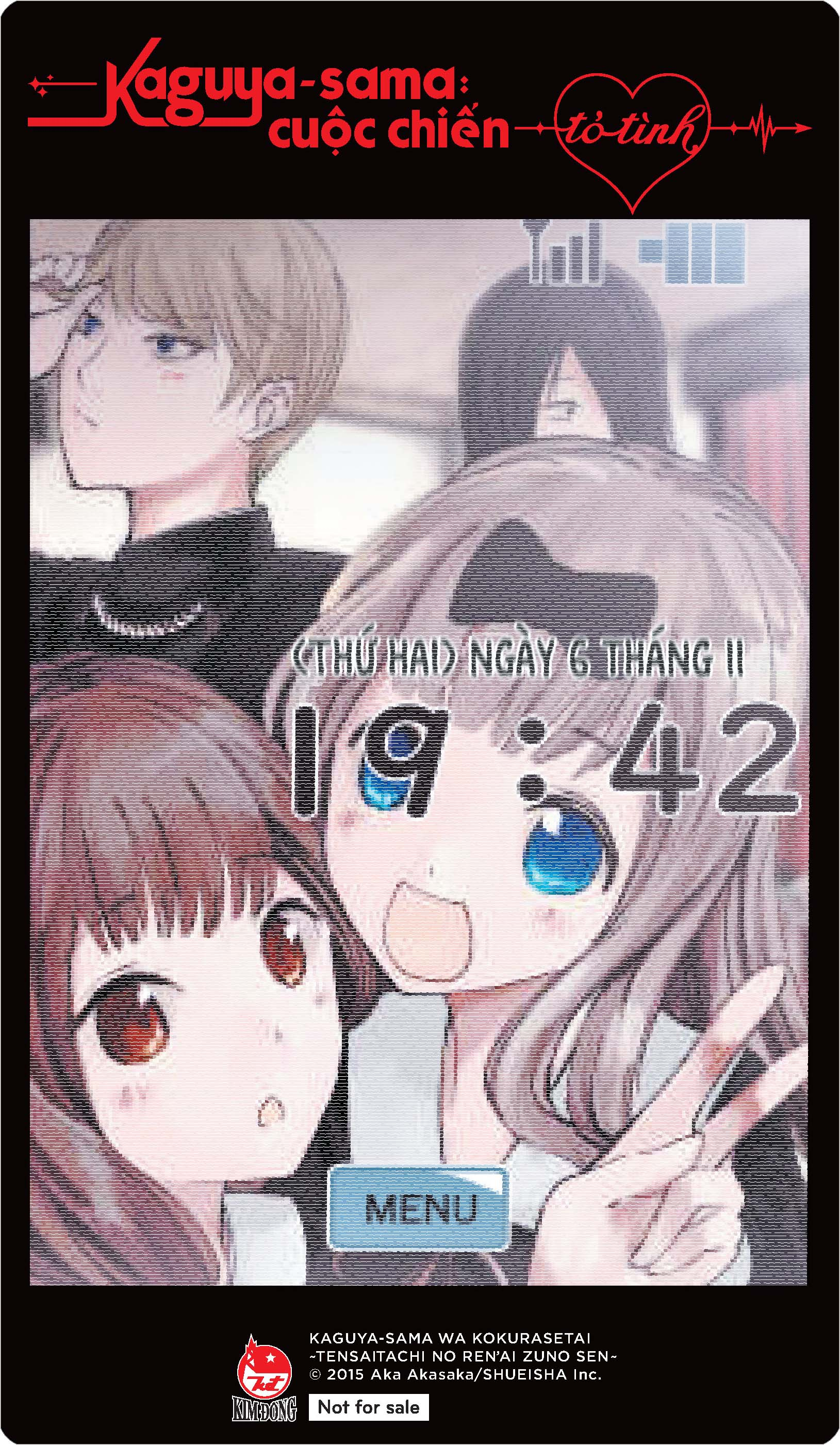 bộ kaguya-sama - cuộc chiến tỏ tình - tập 16 - tặng kèm ivory card - Ảnh 3