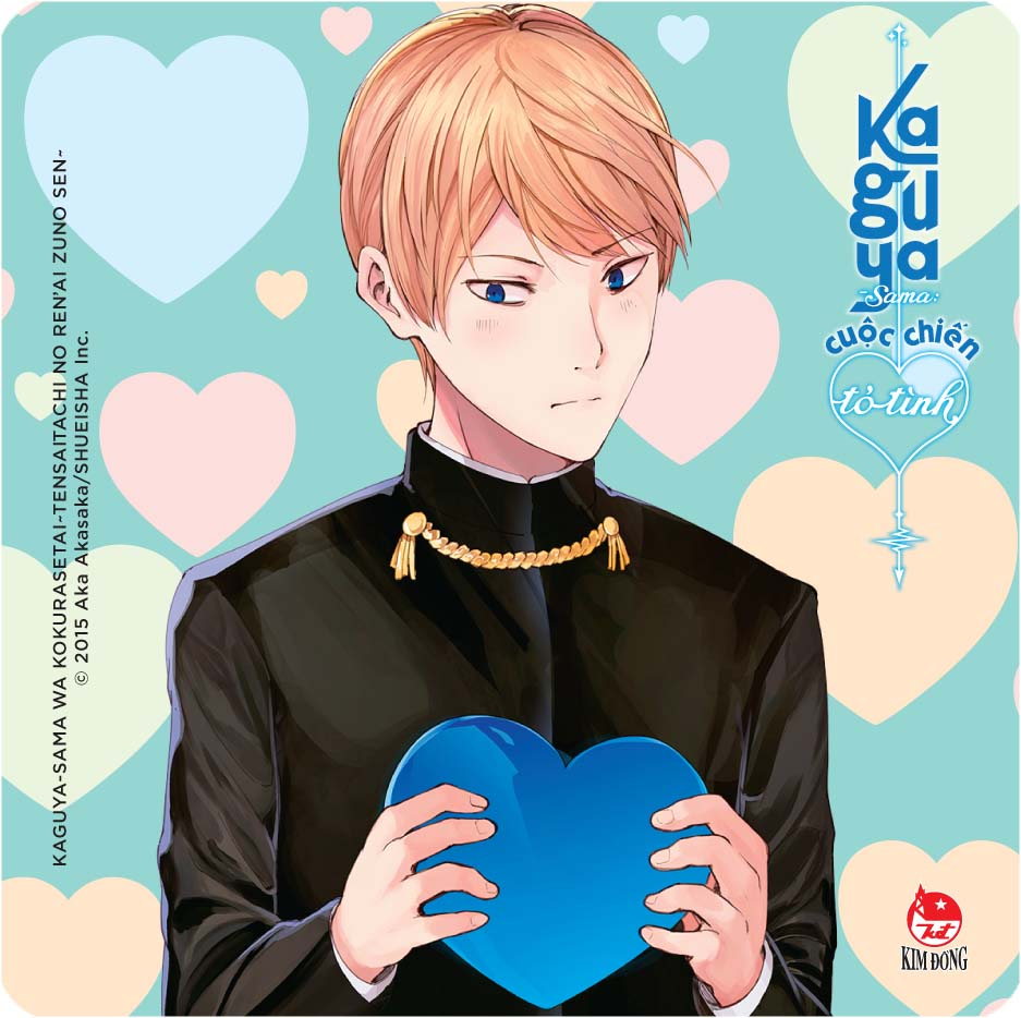 bộ kaguya-sama - cuộc chiến tỏ tình - tập 2 - tặng kèm lót ly - Ảnh 3