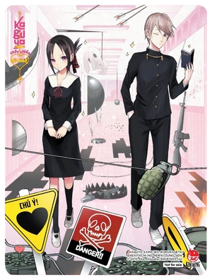 bộ kaguya-sama - cuộc chiến tỏ tình - tập 21 - tặng kèm pvc card - Ảnh 3