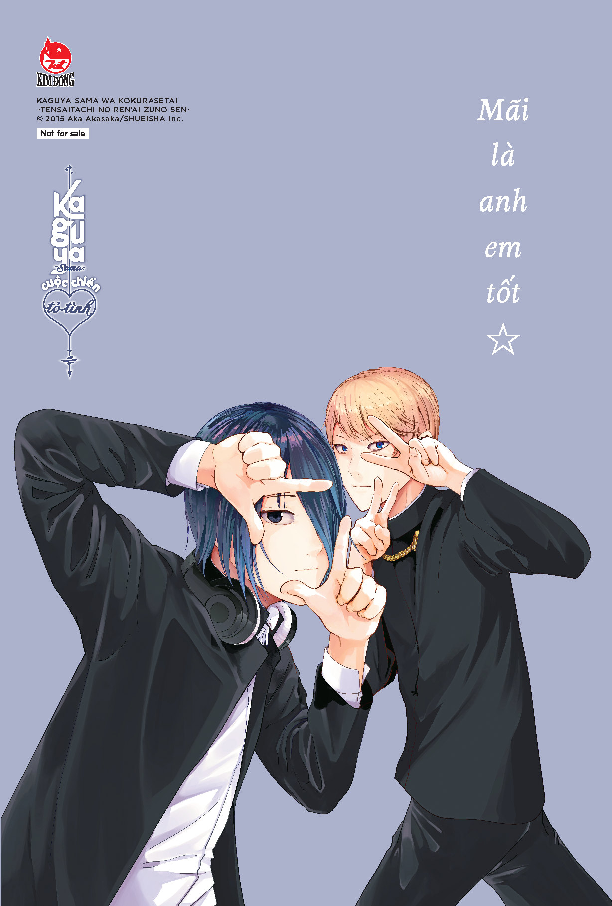 bộ kaguya-sama - cuộc chiến tỏ tình - tập 22 - tặng kèm pvc card - Ảnh 3