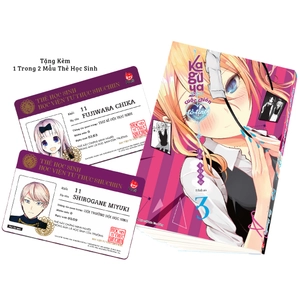 bộ kaguya-sama - cuộc chiến tỏ tình - tập 3 - tặng kèm 1 trong 2 mẫu thẻ học sinh - Ảnh 5