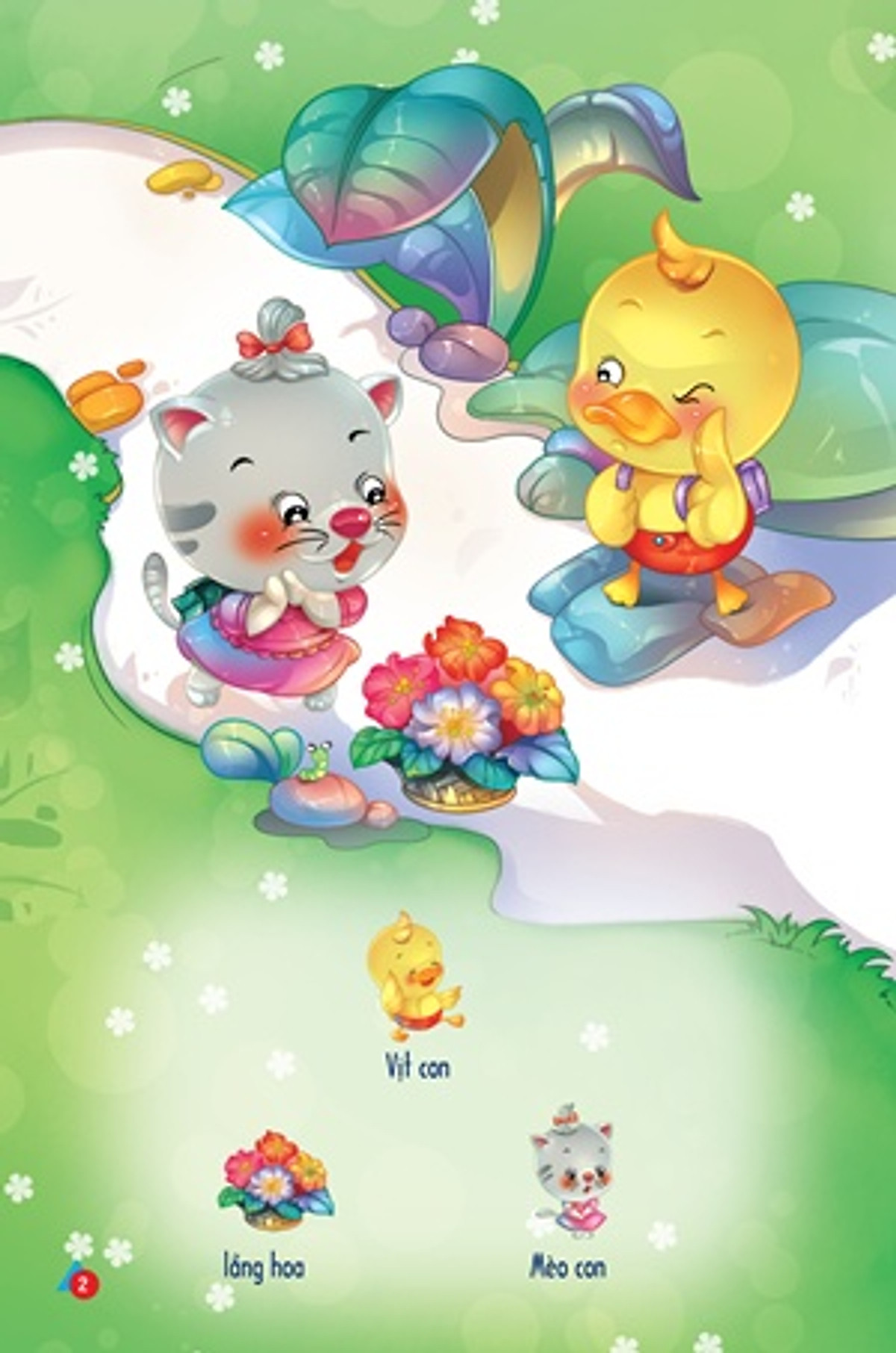 bộ kể chuyện dán hình 1 - vịt con tốt bụng - Ảnh 3