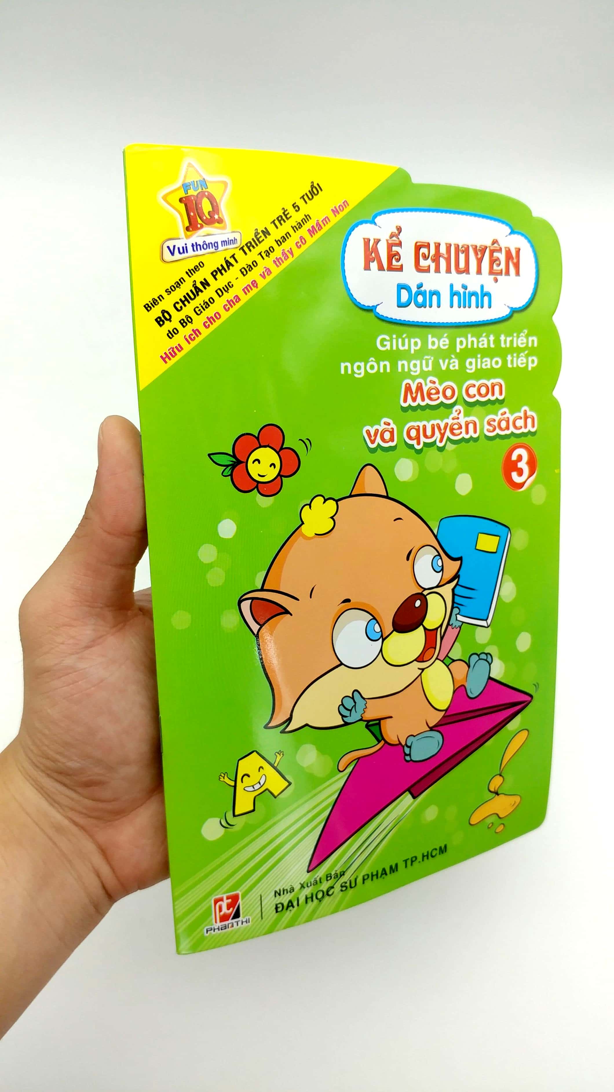 bộ kể chuyện dán hình 3 - mèo con và quyển sách - Ảnh 7