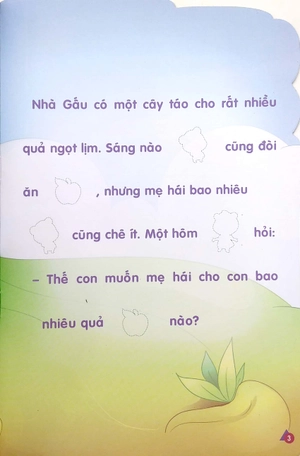 bộ kể chuyện dán hình 6 - gấu con học đếm - Ảnh 5