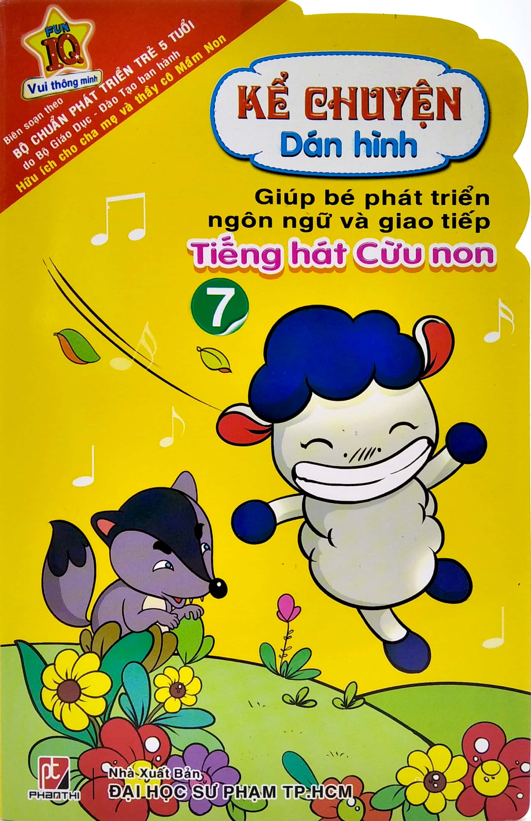 bộ kể chuyện dán hình 7 - tiếng hát cừu con - Ảnh 2
