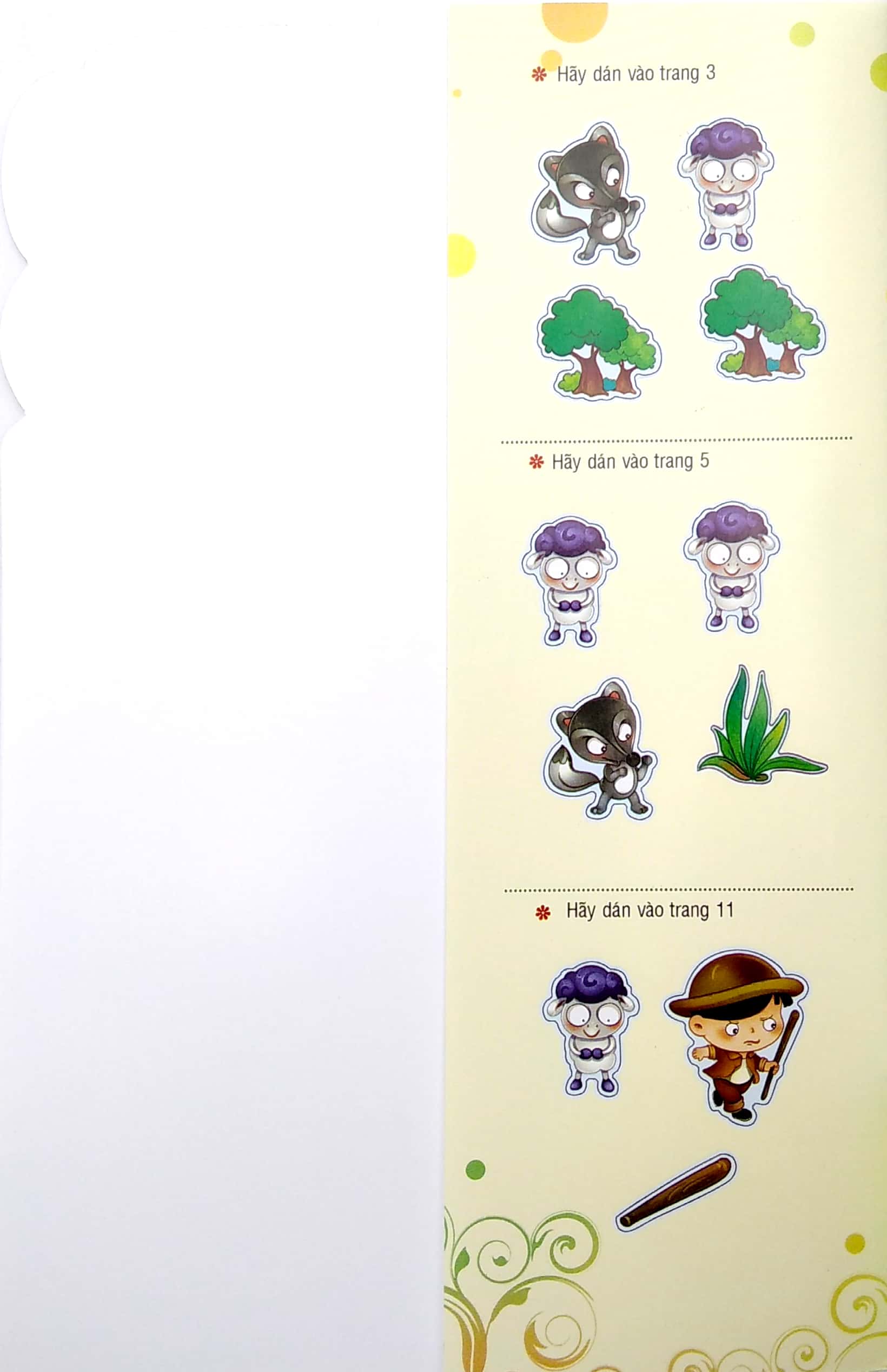 bộ kể chuyện dán hình 7 - tiếng hát cừu con - Ảnh 3