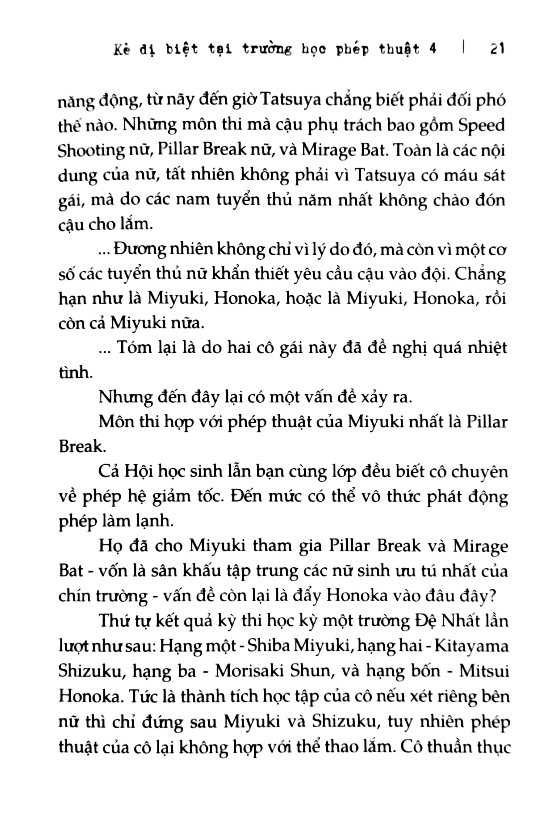 bộ kẻ dị biệt tại trường học phép thuật - tập 4 - Ảnh 5