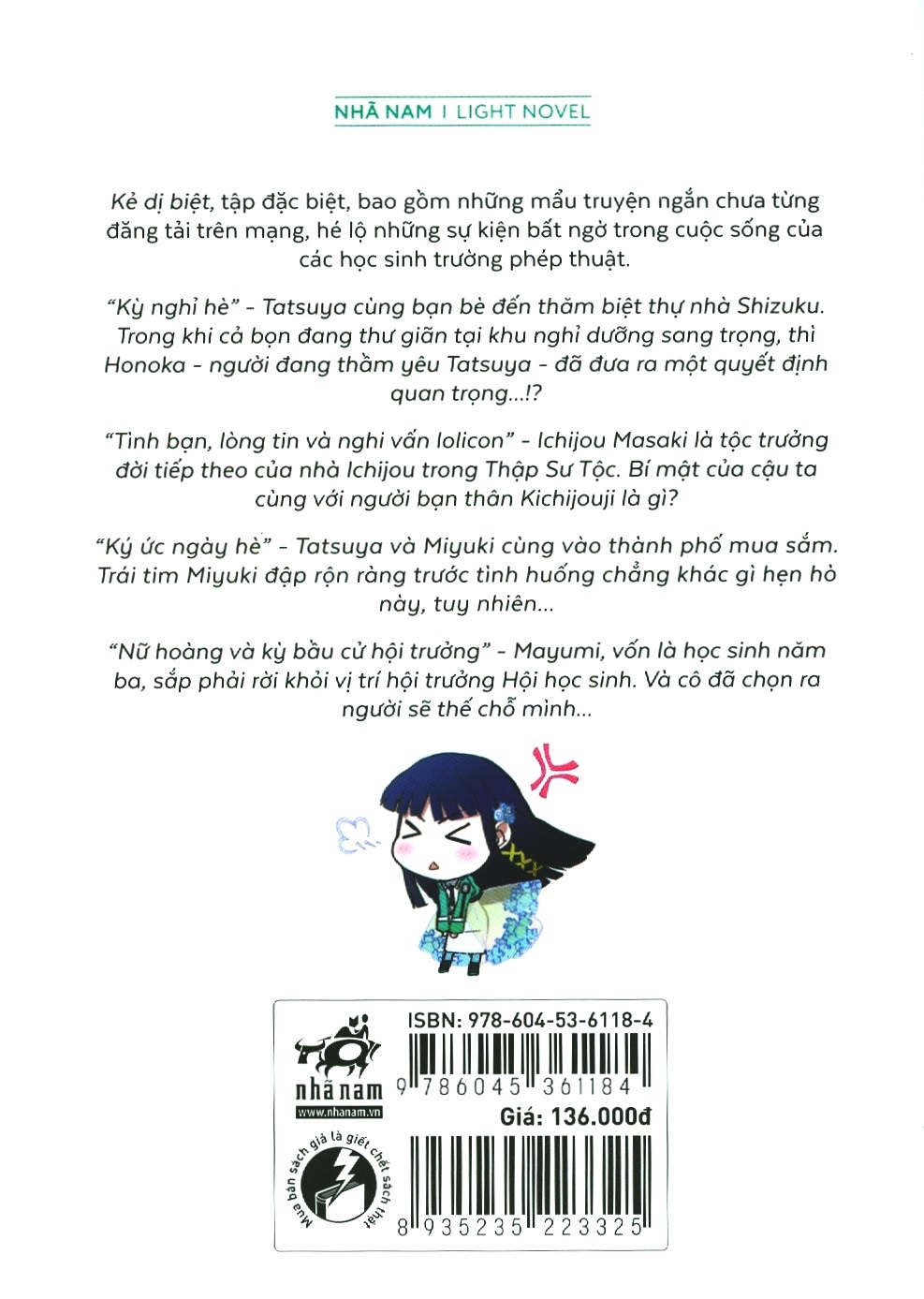 bộ kẻ dị biệt tại trường học phép thuật - tập 5 - Ảnh 8