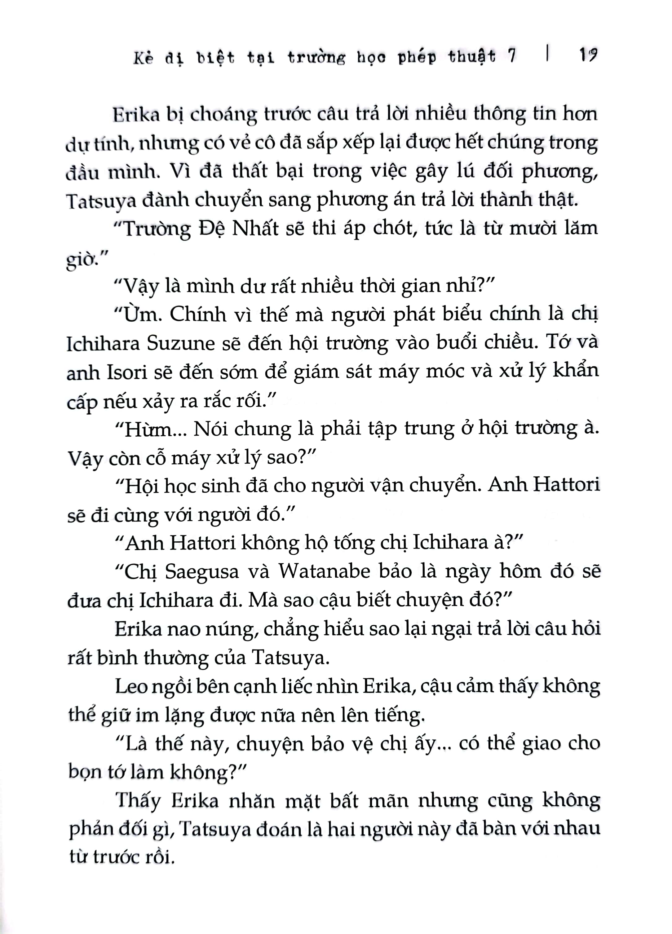 bộ kẻ dị biệt tại trường học phép thuật - tập 7 - Ảnh 6