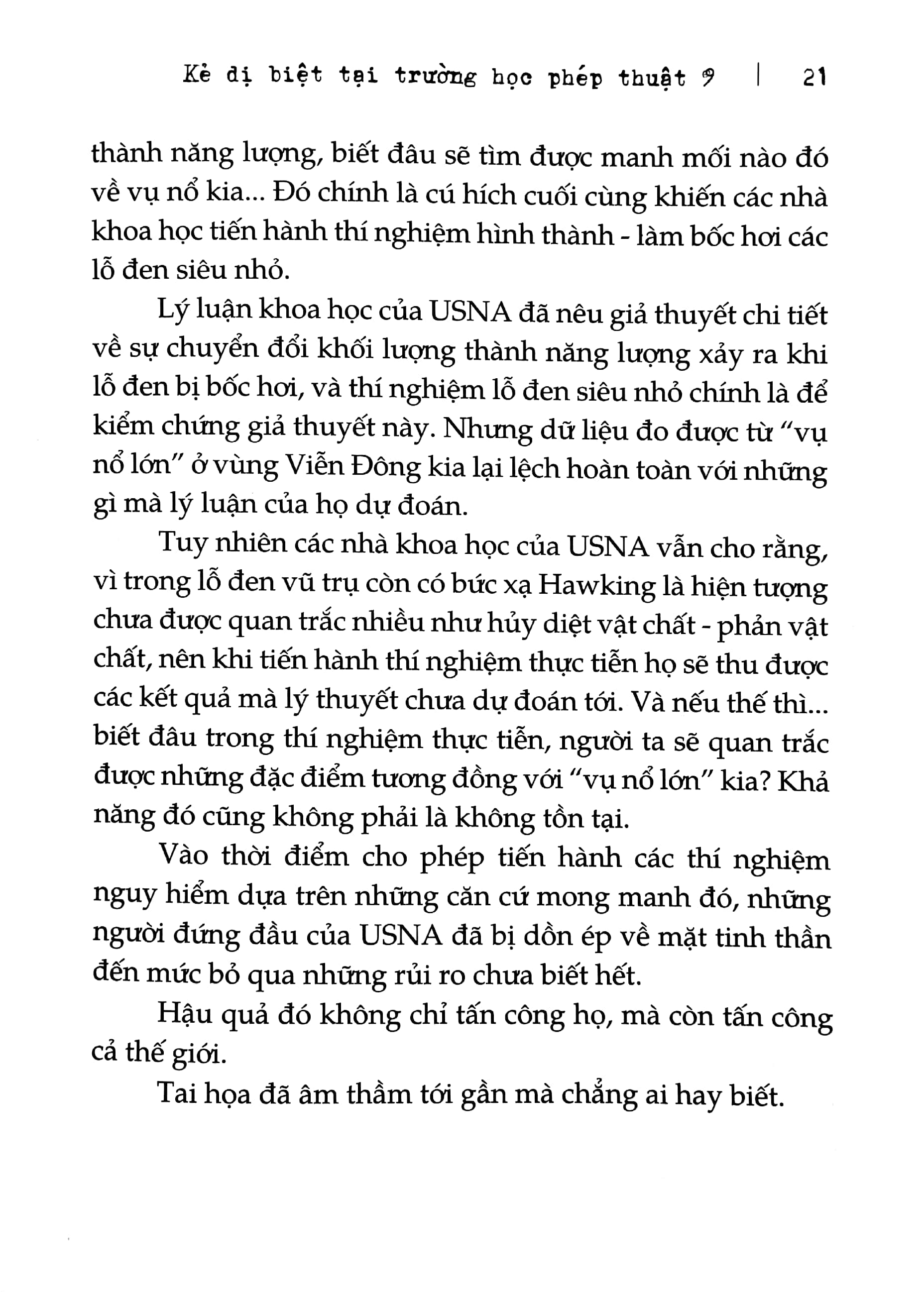 bộ kẻ dị biệt tại trường học phép thuật - tập 9 - Ảnh 6