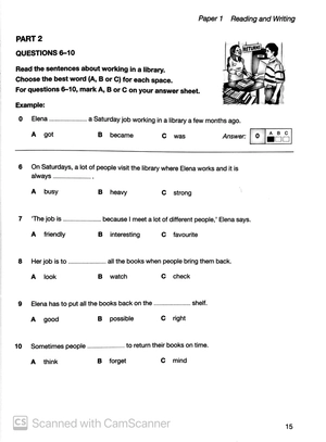 bộ key english test 5 with answers fahasa reprint edition - cambridge - Ảnh 5