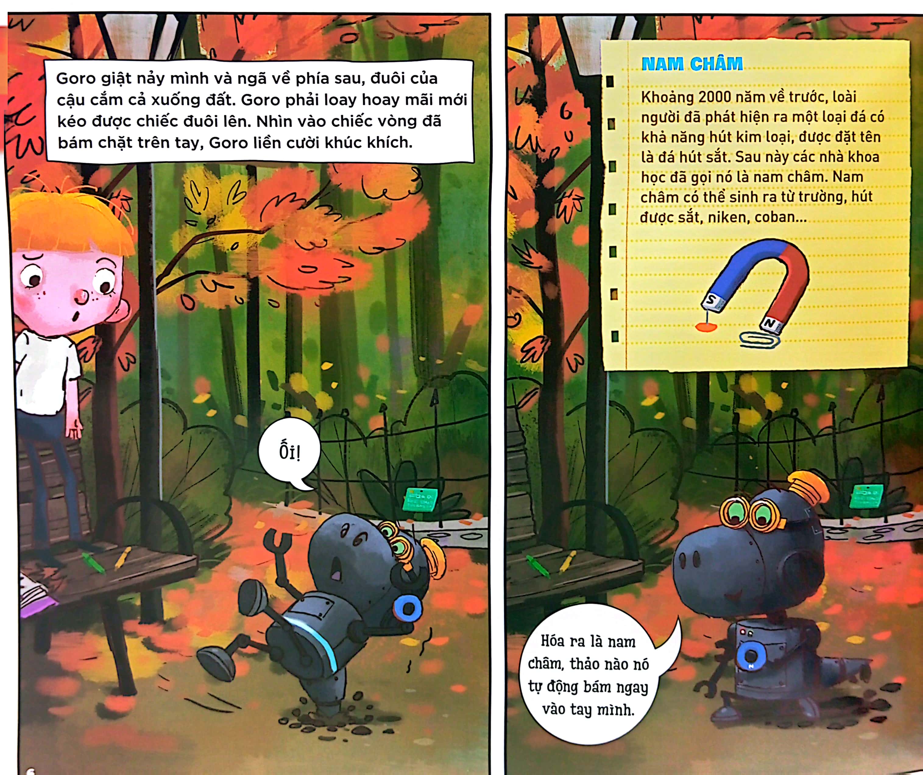 bộ khám phá những bí ẩn khoa học cùng goro - tập 4 - goro và cuộc chiến với chúa tể magnit - Ảnh 6