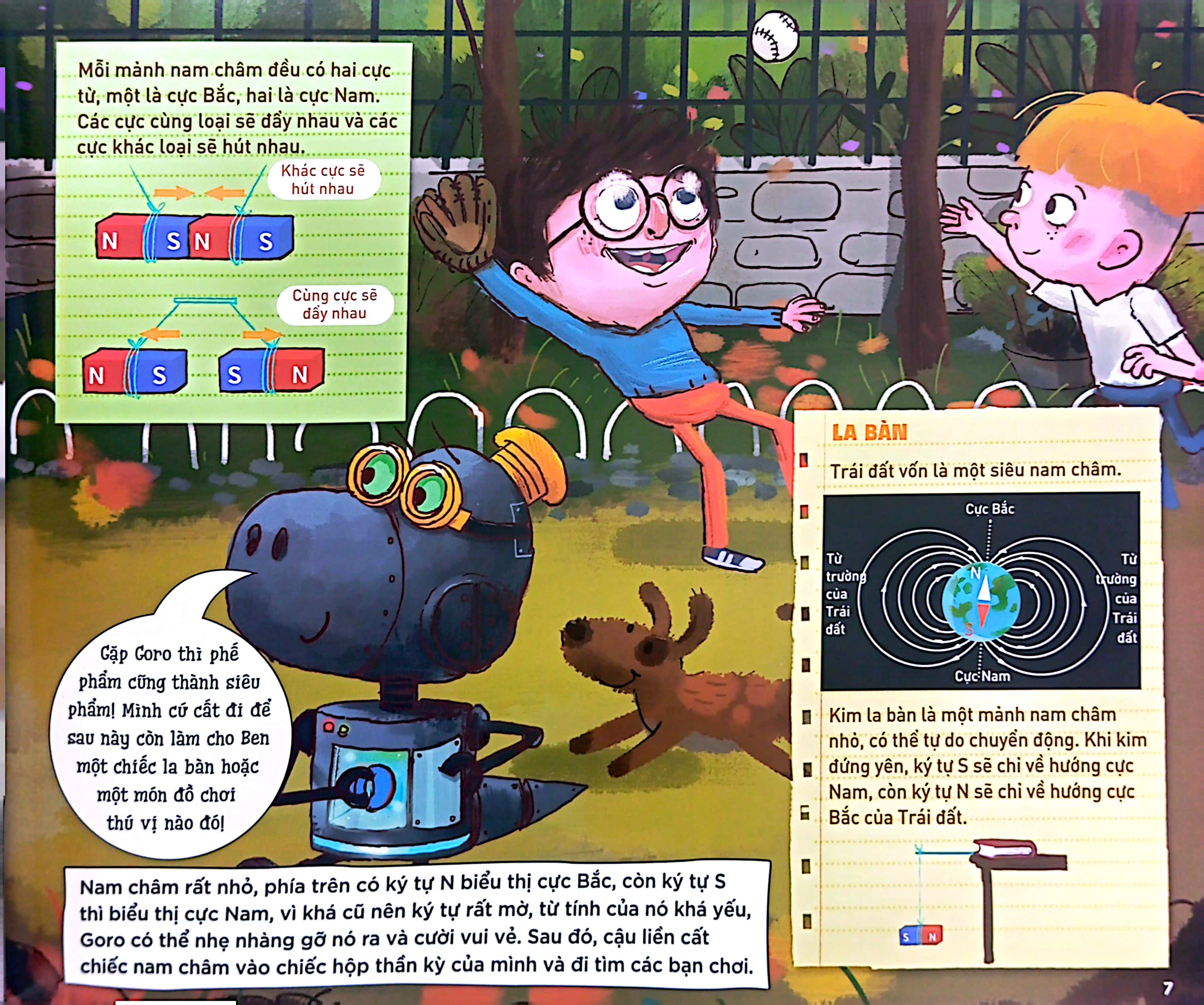 bộ khám phá những bí ẩn khoa học cùng goro - tập 4 - goro và cuộc chiến với chúa tể magnit - Ảnh 7