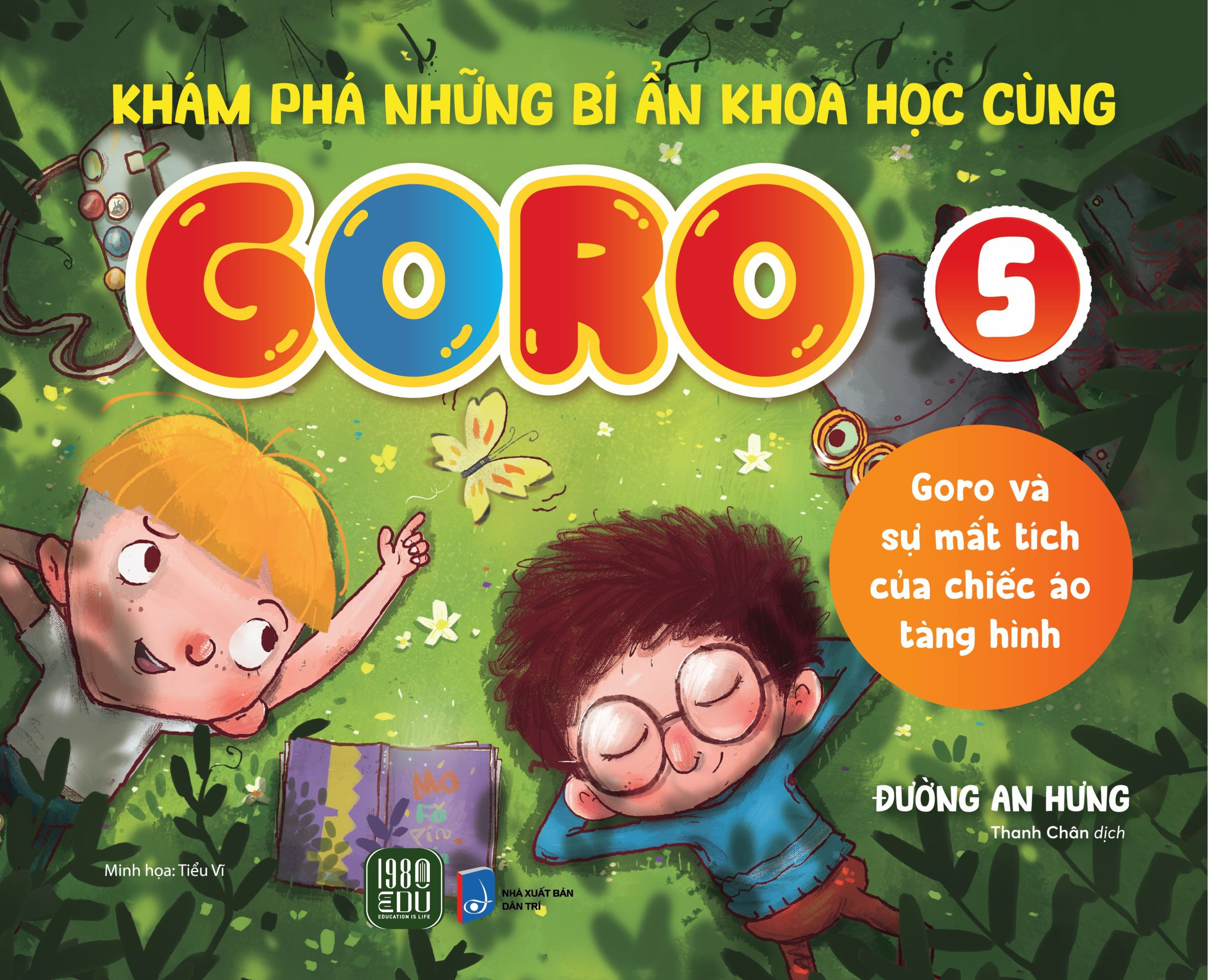 bộ khám phá những bí ẩn khoa học cùng goro - tập 5 - goro và sự mất tích của chiếc áo tàng hình - Ảnh 2