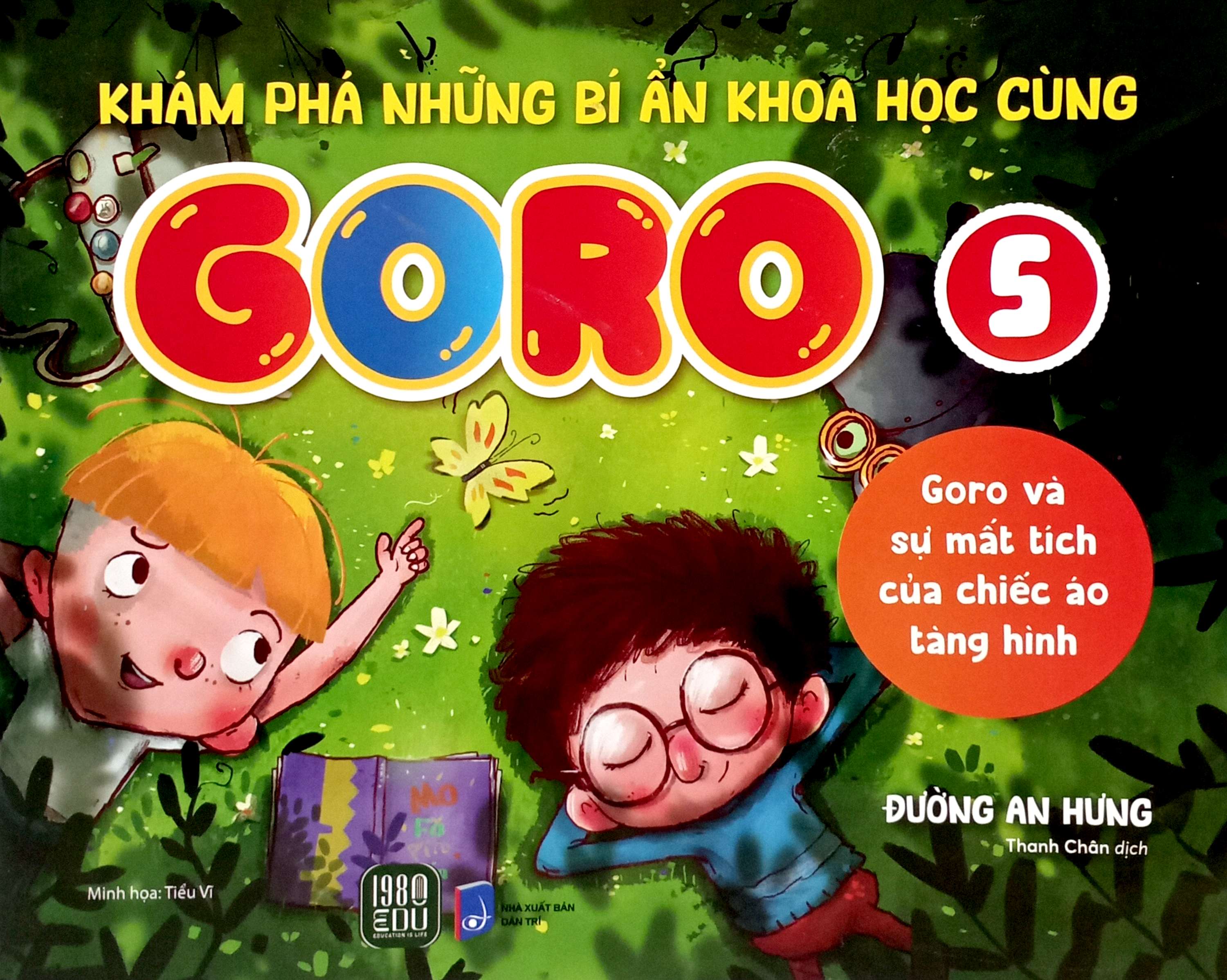 bộ khám phá những bí ẩn khoa học cùng goro - tập 5 - goro và sự mất tích của chiếc áo tàng hình - Ảnh 3