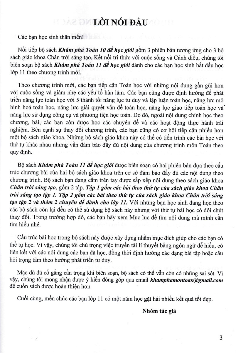 Bo
						
										
										Kham Pha Toan 11 De Hoc Gioi - Tap 1 (Dung Kem SGK Chan Troi Sang Tao) - Ảnh 3