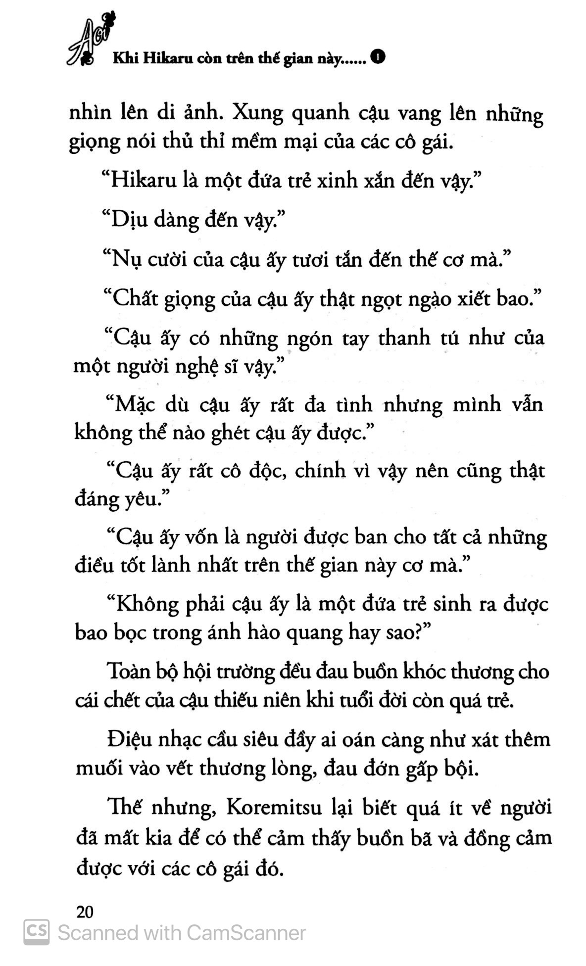 bộ khi hikaru còn trên thế giới này...... - tập 1 - Ảnh 9