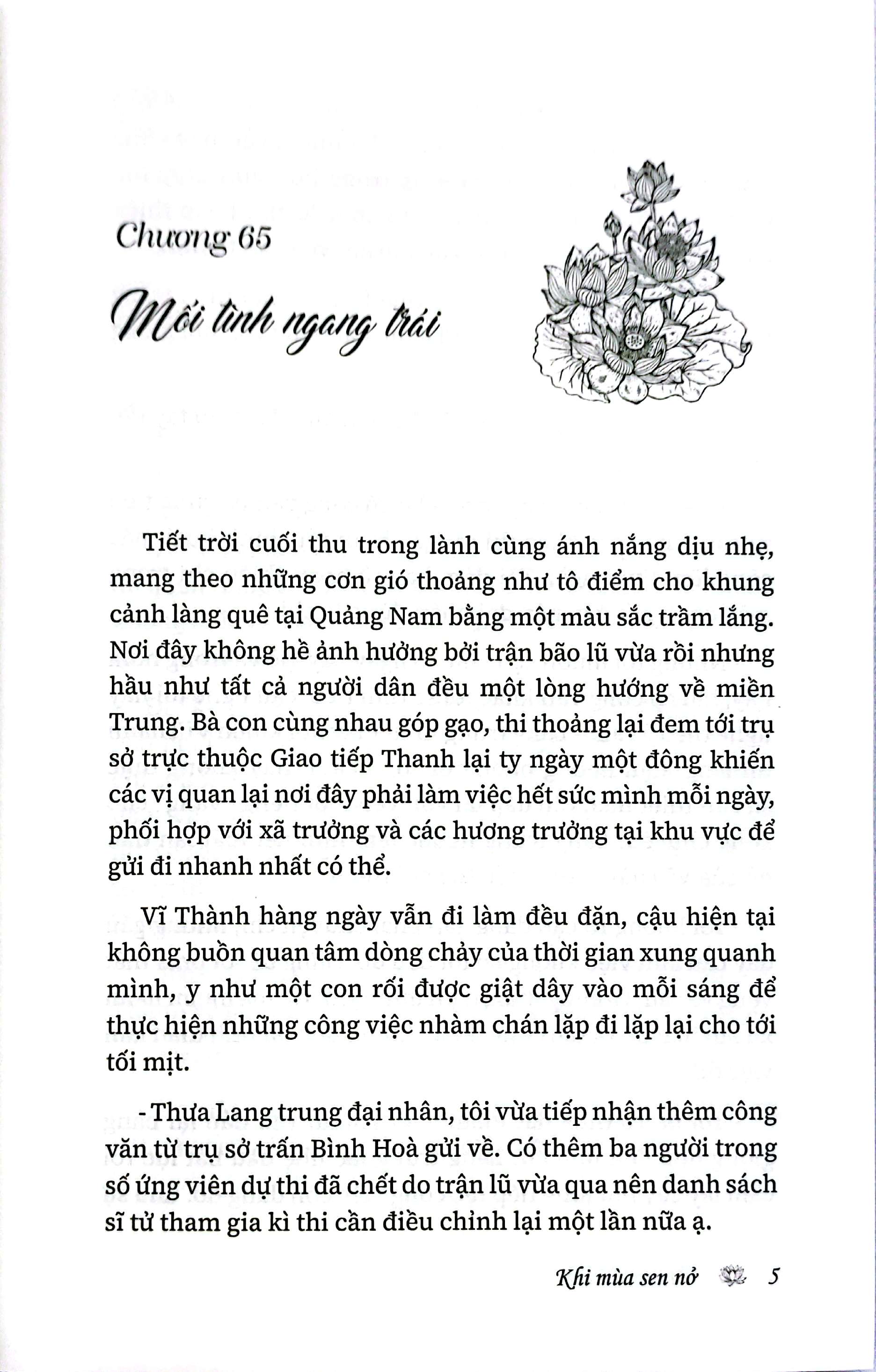 Bộ Khi Mùa Sen Nở - Tập 2 - Ảnh 4