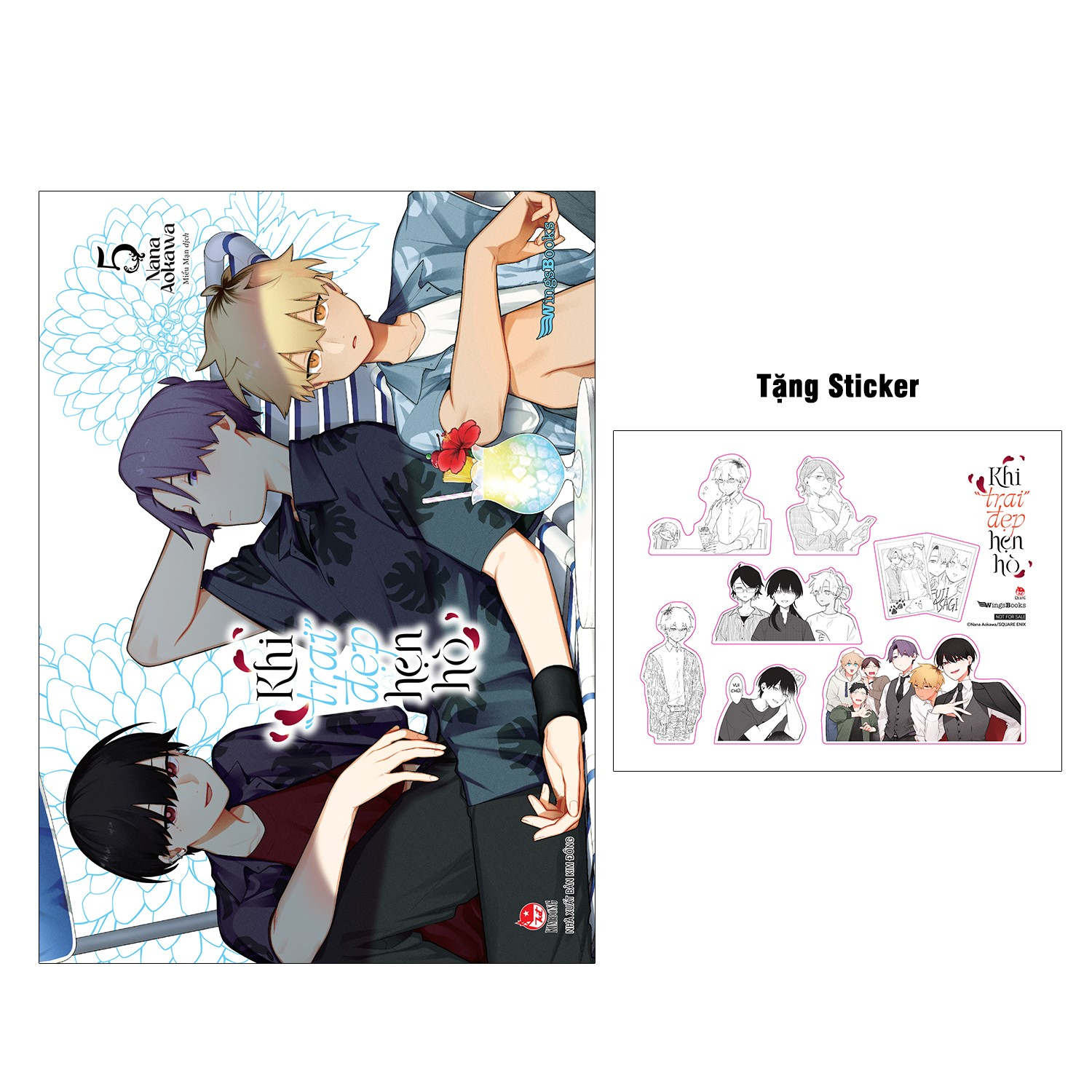 Bộ Khi “Trai” Đẹp Hẹn Hò - Tập 5 - Tặng Kèm Sticker - Ảnh 2