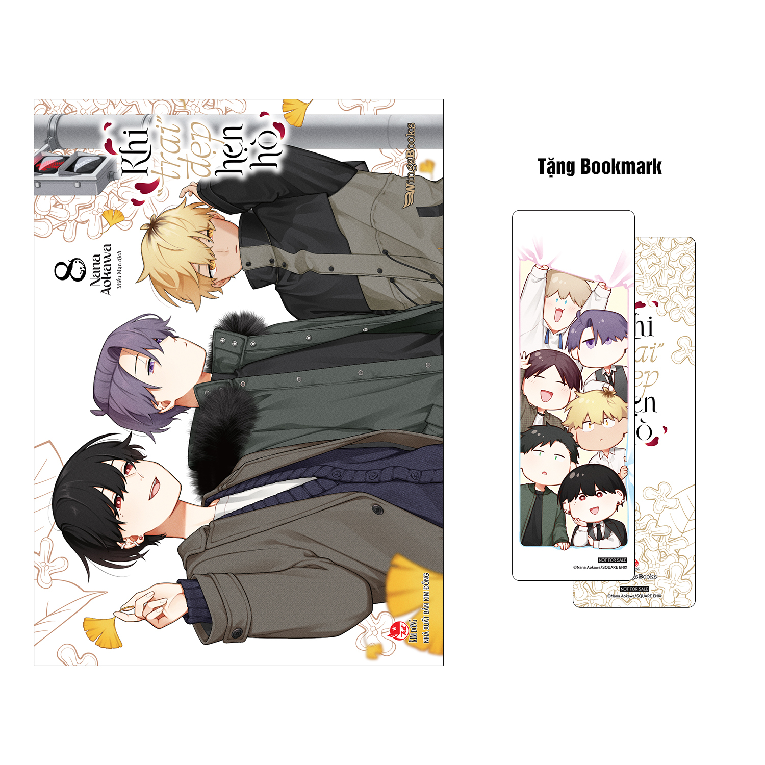 Bộ Khi “Trai” Đẹp Hẹn Hò - Tập 8 - Tặng Kèm Bookmark - Ảnh 2