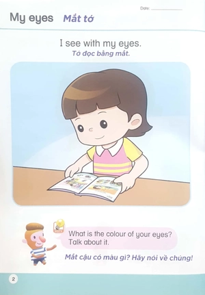 bộ khoa học tiền tiểu học song ngữ- sách học 3 - Ảnh 5