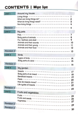 bộ khoa học tiền tiểu học song ngữ - sách học 4 - Ảnh 3