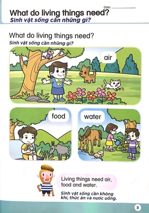 bộ khoa học tiền tiểu học song ngữ - sách học 4 - Ảnh 6