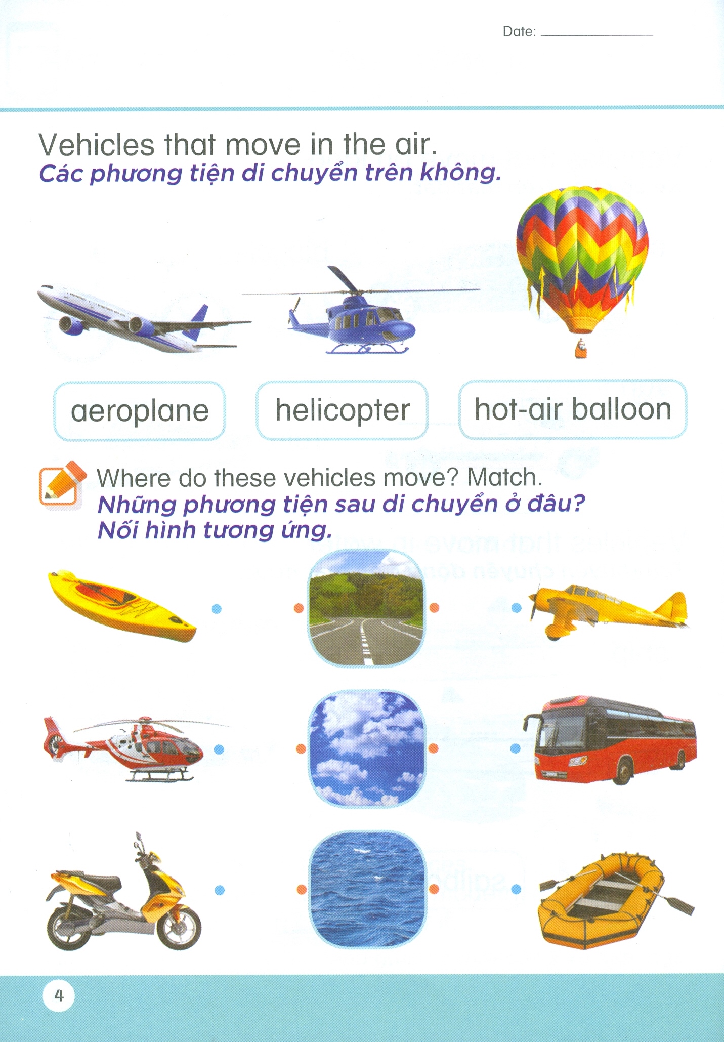 bộ khoa học tiền tiểu học song ngữ- sách học 6 - Ảnh 7