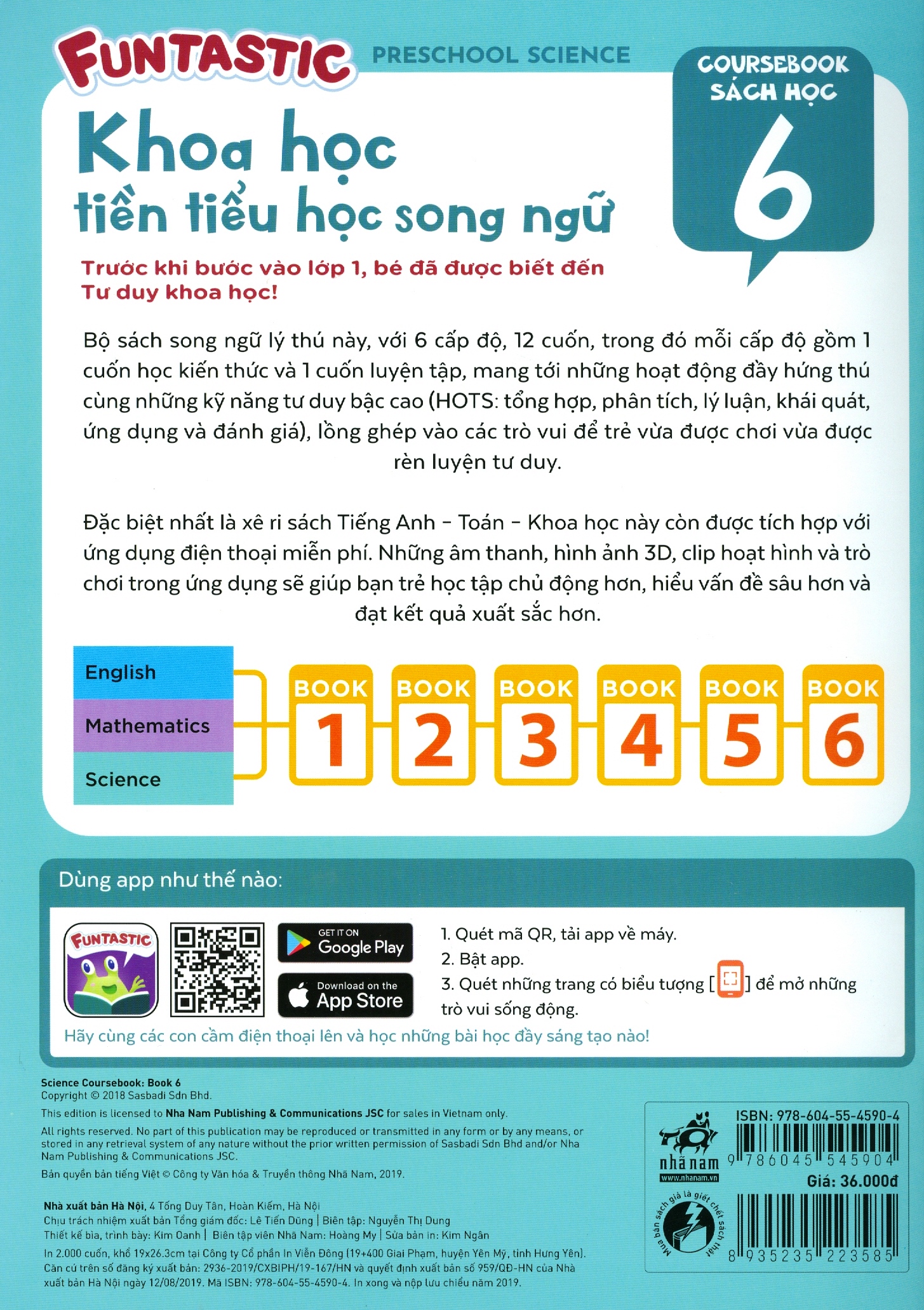 bộ khoa học tiền tiểu học song ngữ- sách học 6 - Ảnh 8