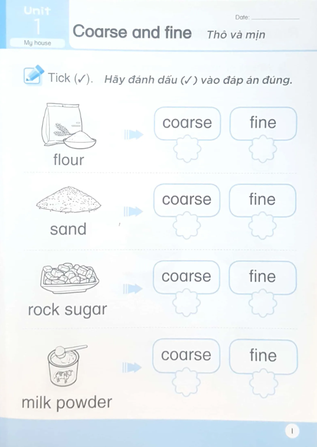 bộ khoa học tiền tiểu học song ngữ- sách luyện tập 2 - Ảnh 4