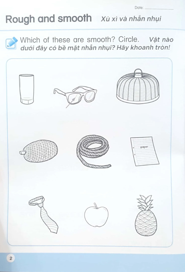 bộ khoa học tiền tiểu học song ngữ- sách luyện tập 2 - Ảnh 5