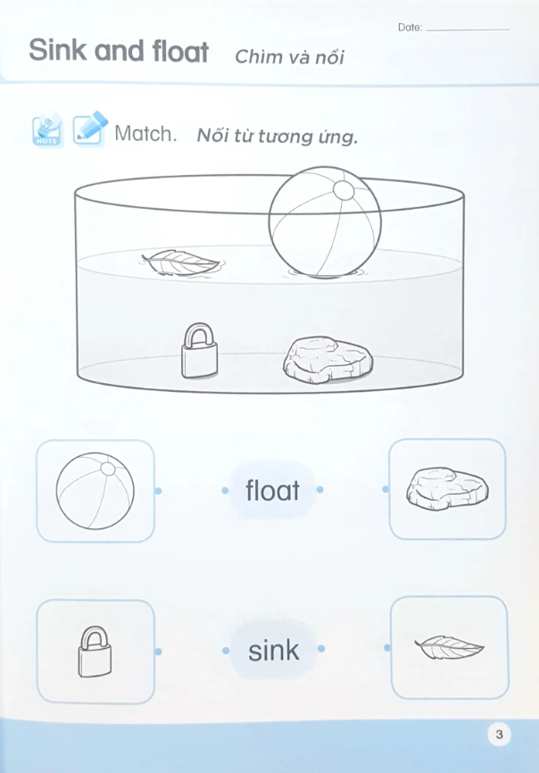 bộ khoa học tiền tiểu học song ngữ- sách luyện tập 2 - Ảnh 6