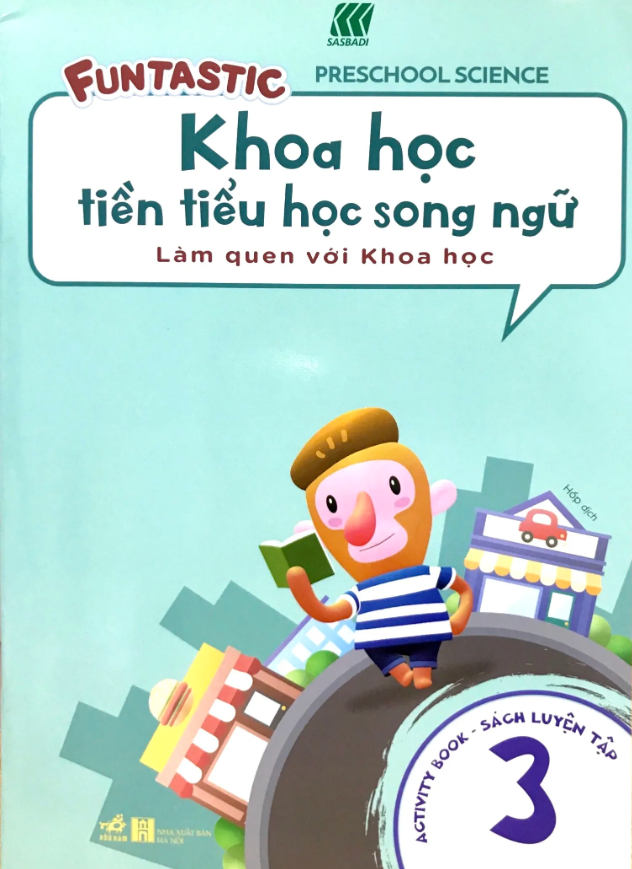 bộ khoa học tiền tiểu học song ngữ- sách luyện tập 3 - Ảnh 2