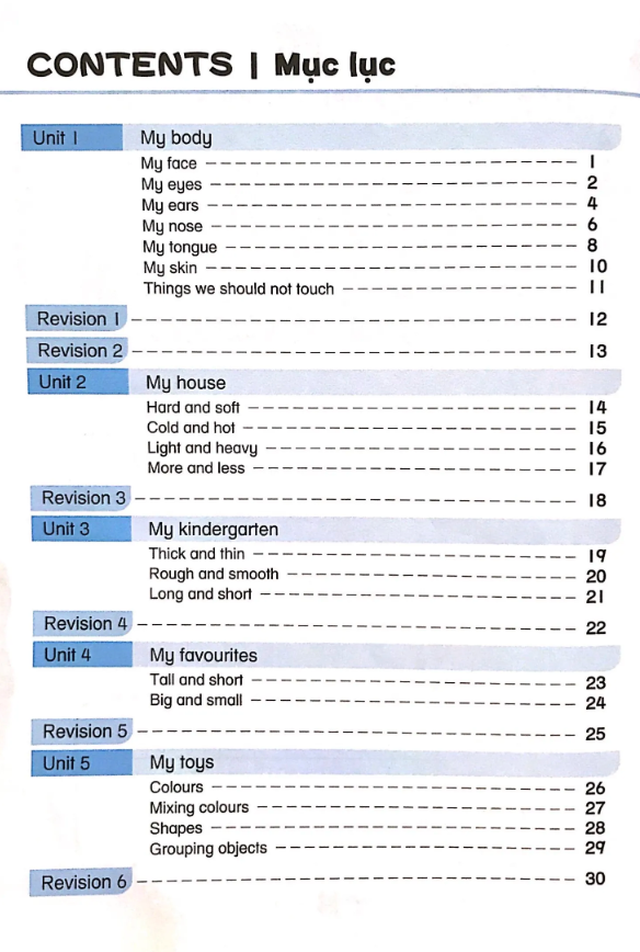 bộ khoa học tiền tiểu học song ngữ- sách luyện tập 3 - Ảnh 3
