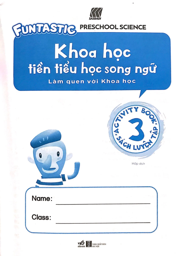 bộ khoa học tiền tiểu học song ngữ- sách luyện tập 3 - Ảnh 4
