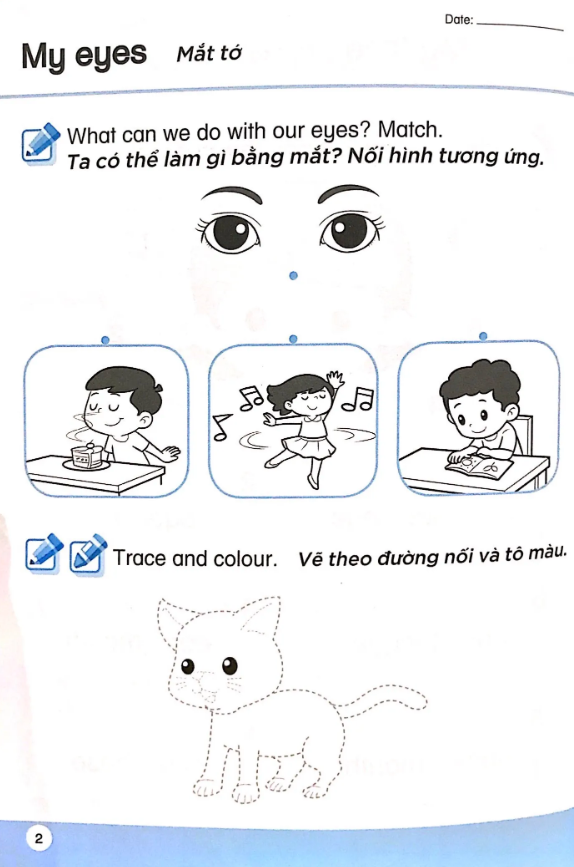 bộ khoa học tiền tiểu học song ngữ- sách luyện tập 3 - Ảnh 6