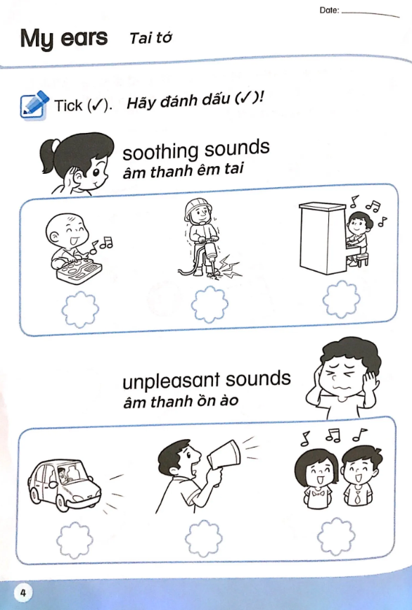 bộ khoa học tiền tiểu học song ngữ- sách luyện tập 3 - Ảnh 8