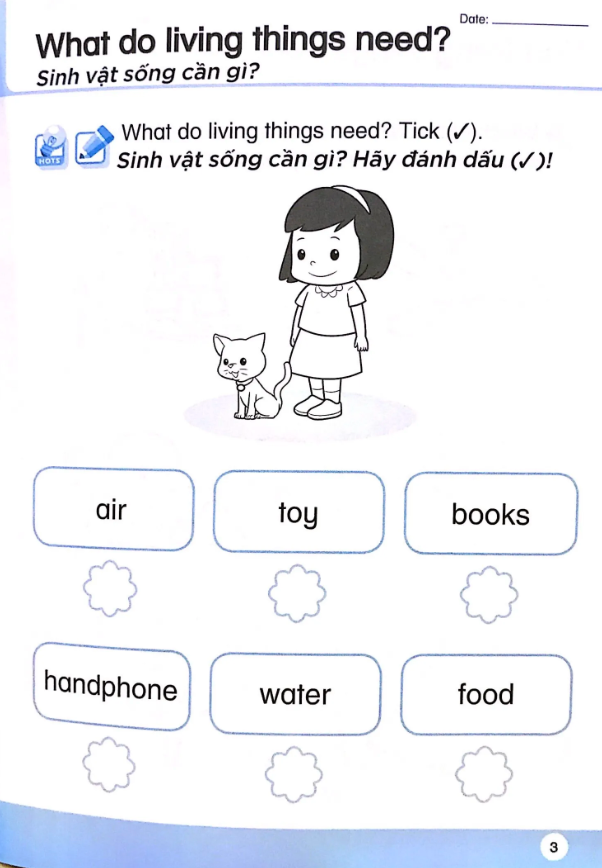 bộ khoa học tiền tiểu học song ngữ- sách luyện tập 4 - Ảnh 6