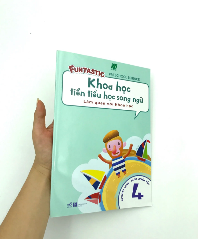 bộ khoa học tiền tiểu học song ngữ- sách luyện tập 4 - Ảnh 8