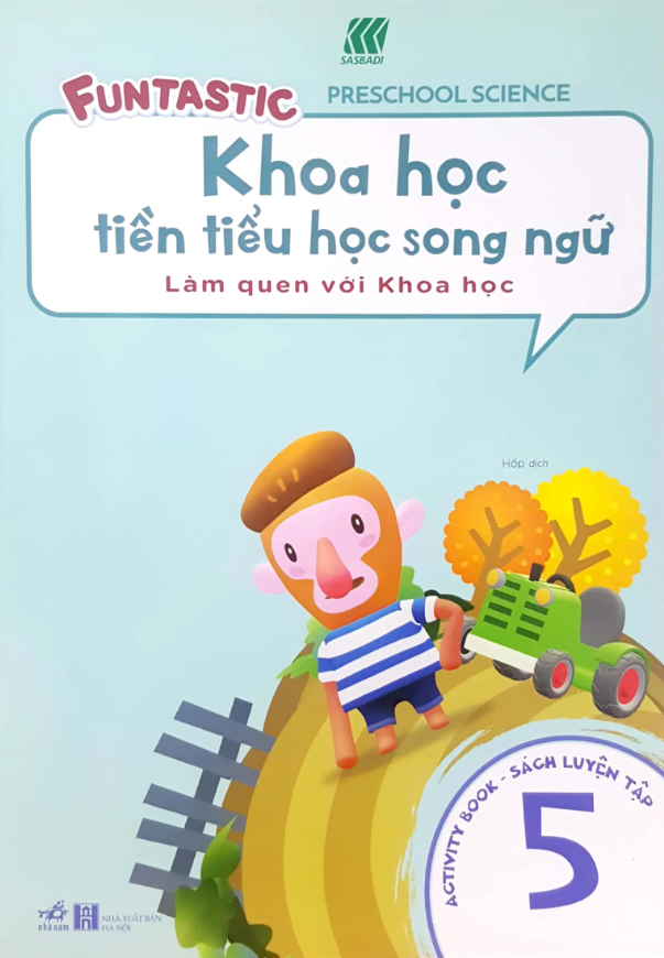 bộ khoa học tiền tiểu học song ngữ- sách luyện tập 5 - Ảnh 2