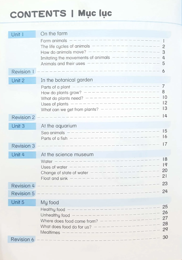 bộ khoa học tiền tiểu học song ngữ- sách luyện tập 5 - Ảnh 3